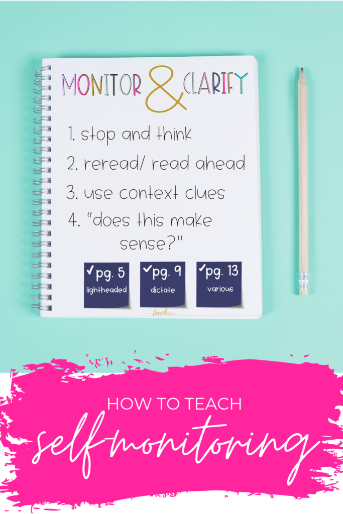 reading-comprehension-strategy-monitor-clarify